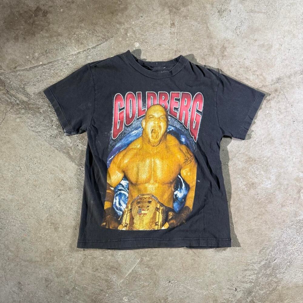 Vintage 90’s WCW Goldberg Single Stitch Graphic T-Shirt